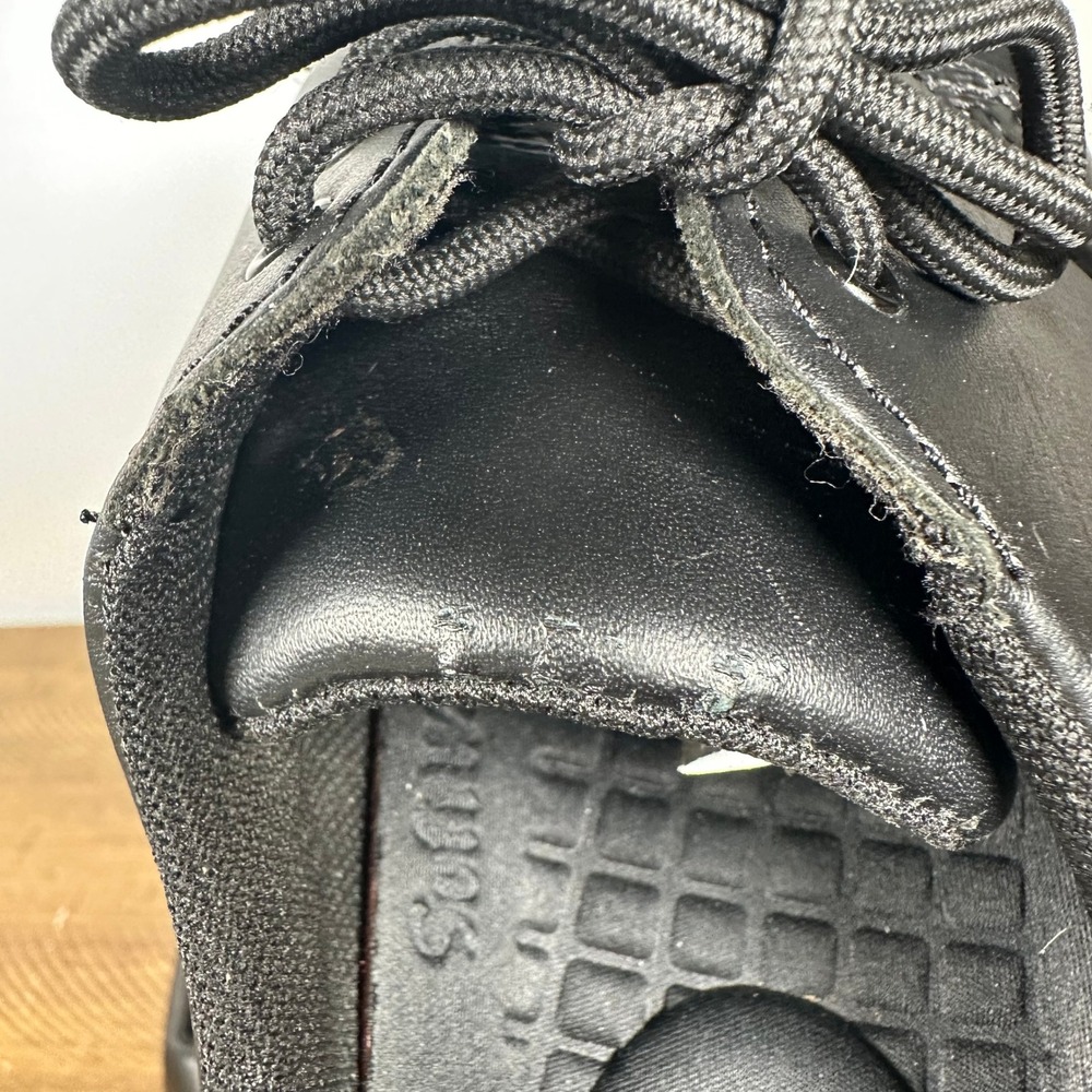 Dr. Martens Shoes Mens 8 Womens 9 Black Slip Resistant Work Oxford Leather Y2K - Picture 8 of 10